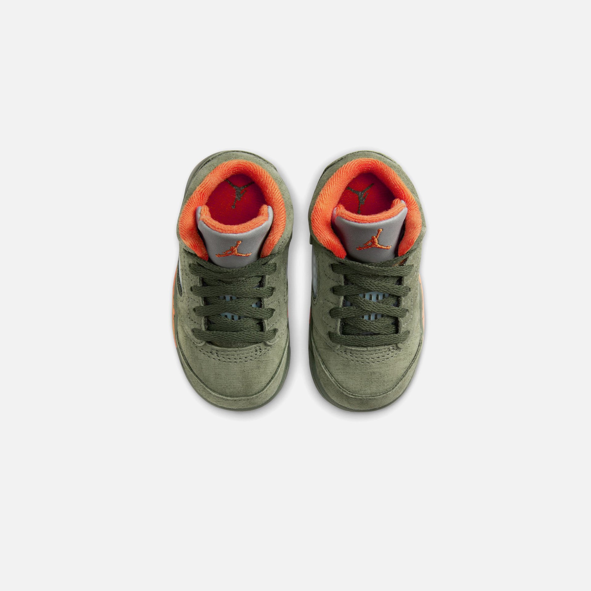 Jordan TD Air Jordan 5 Retro - Army Olive / Solar Orange