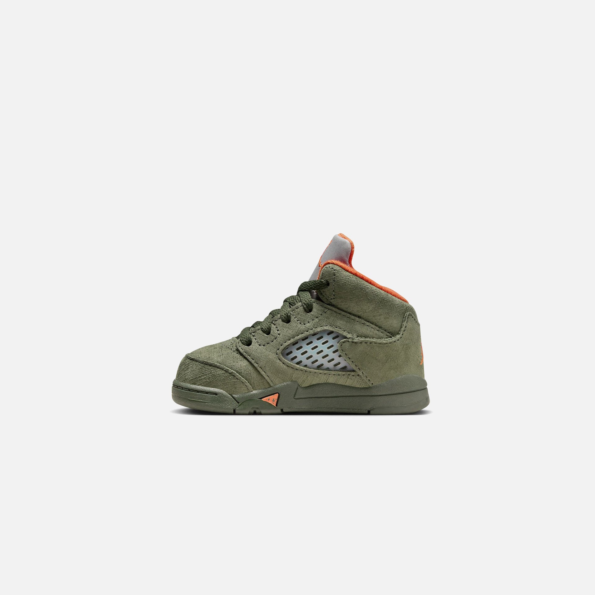 Jordan TD Air Jordan 5 Retro - Army Olive / Solar Orange