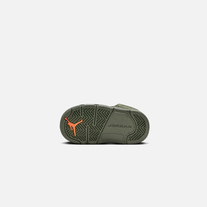 Nike TD Air jordan wash 5 Retro - Army Olive / Solar Orange