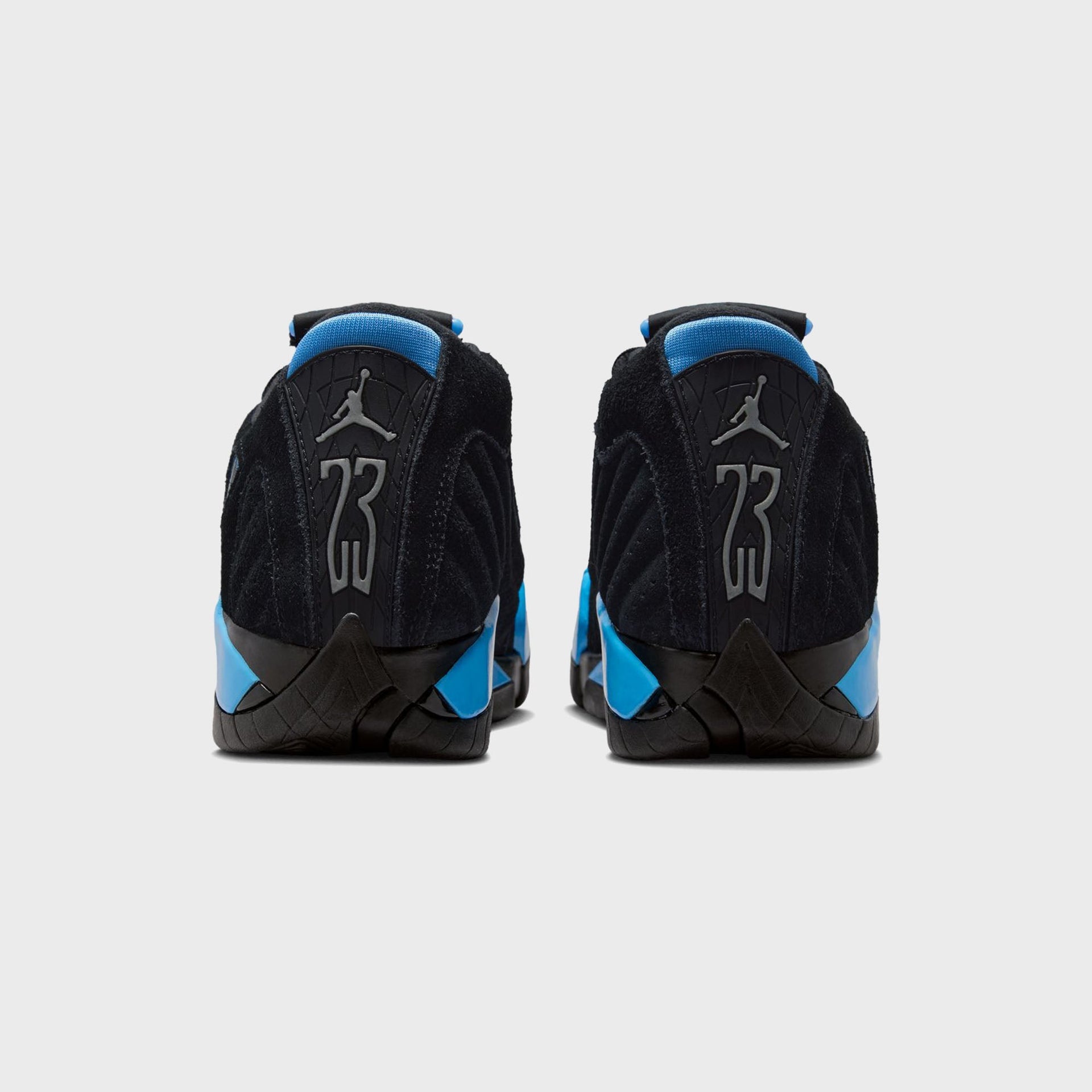 Jordan GS Air Jordan 14 Retro - Black / White / University Blue / Metallic Silver