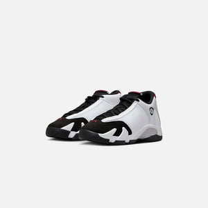 Jordan GS Air Jordan 14 - White / Black / Varsity Red / Metallic Silver