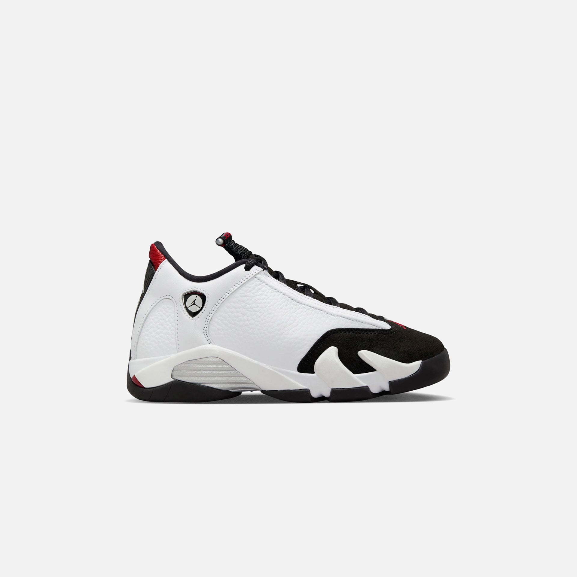 Jordan GS Air Jordan 14 - White / Black / Varsity Red / Metallic Silver