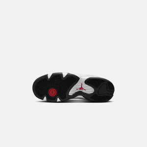 Jordan GS Air Jordan 14 - White / Black / Varsity Red / Metallic Silver