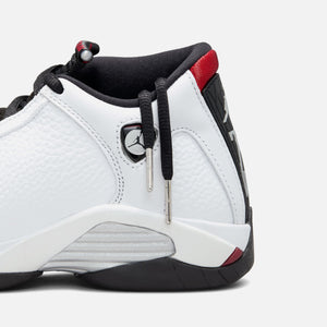 Jordan GS Air Jordan 14 - White / Black / Varsity Red / Metallic Silver