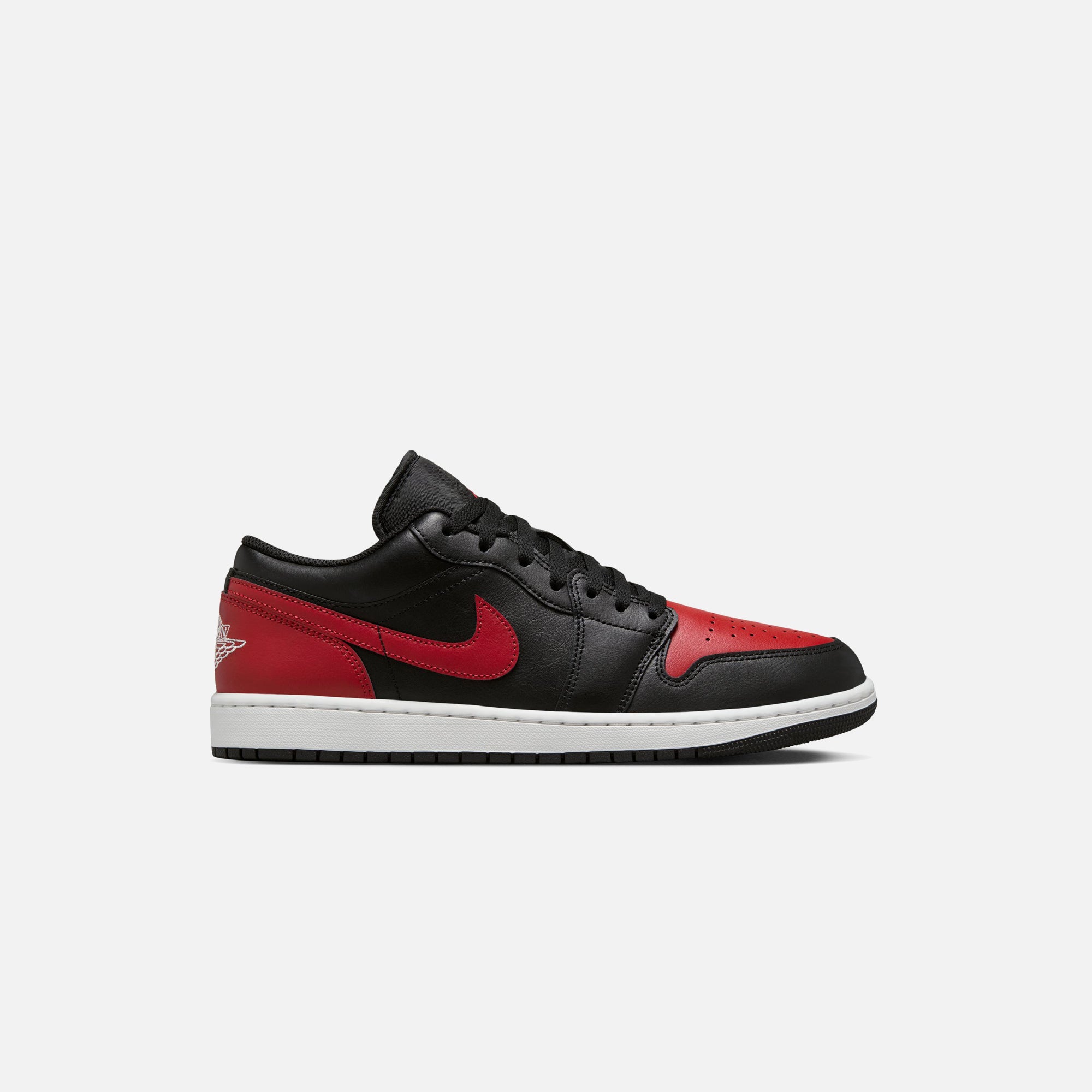 Msab Rtv Jordan (RTV) Jordan Air Jordan 1 Low - Black / Varsity Red / Summit White – Kith