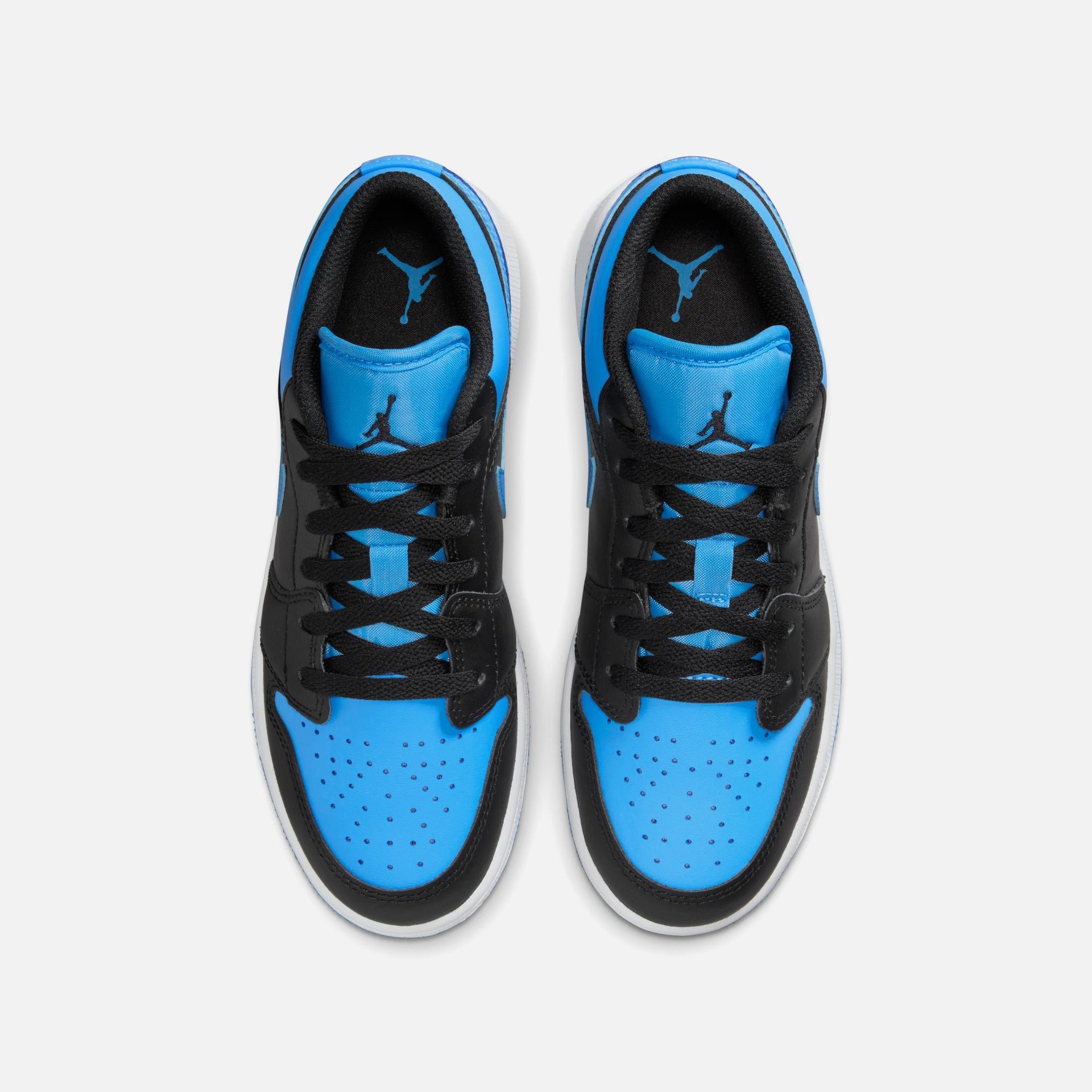 Nike Grade School Air Jordan 1 Low - Black / University Blue / White