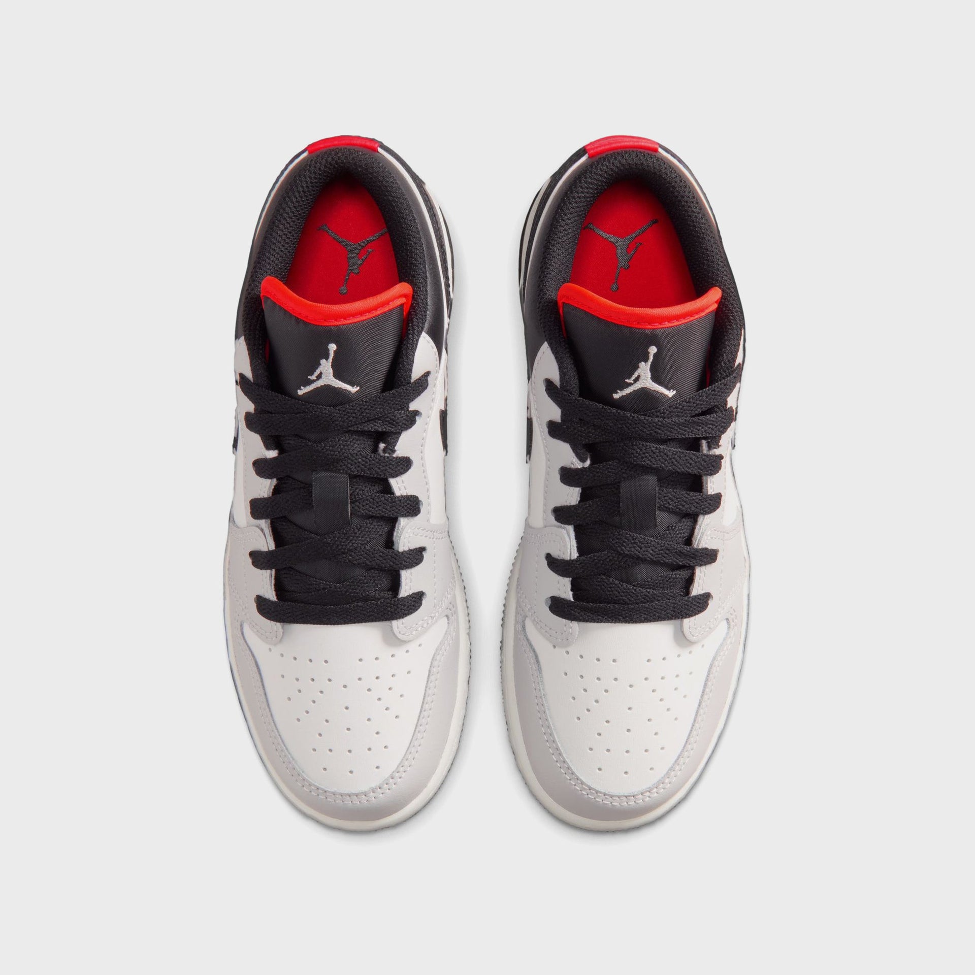 Jordan GS Air Jordan 1 Low - Black / Summit White / Infrared 23