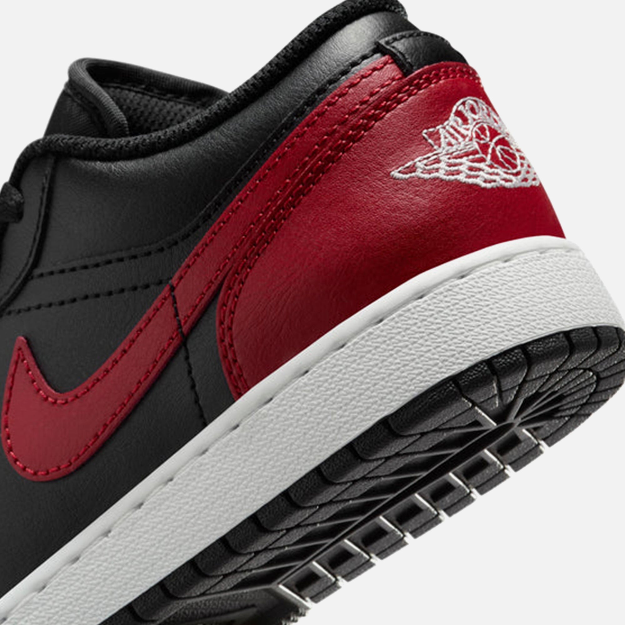 Jordan GS Air Jordan 1 Low - Black / Varsity Red / Summit