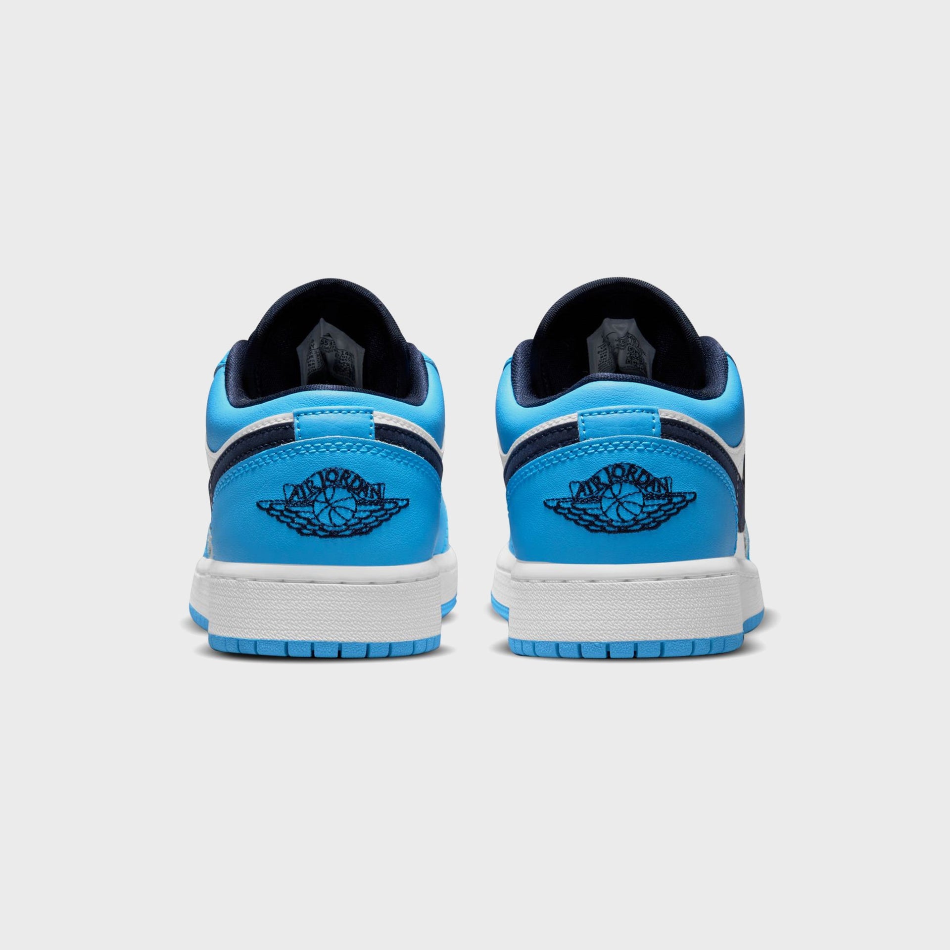 Jordan GS Air Jordan 1 Low - White / University Blue / Obsidian
