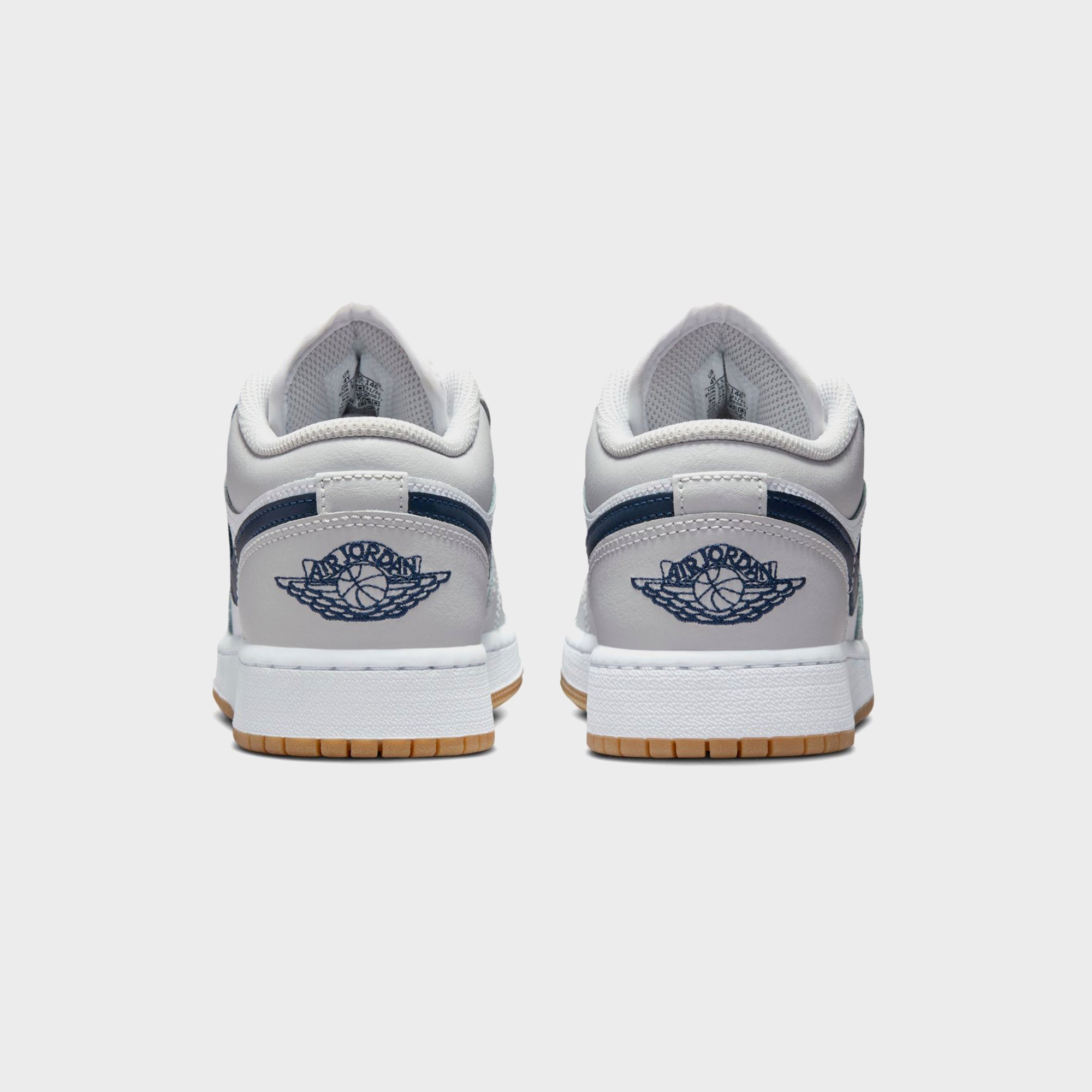 Nike Air Jordan 1 Low - White / Neutral Grey / Gum Medium