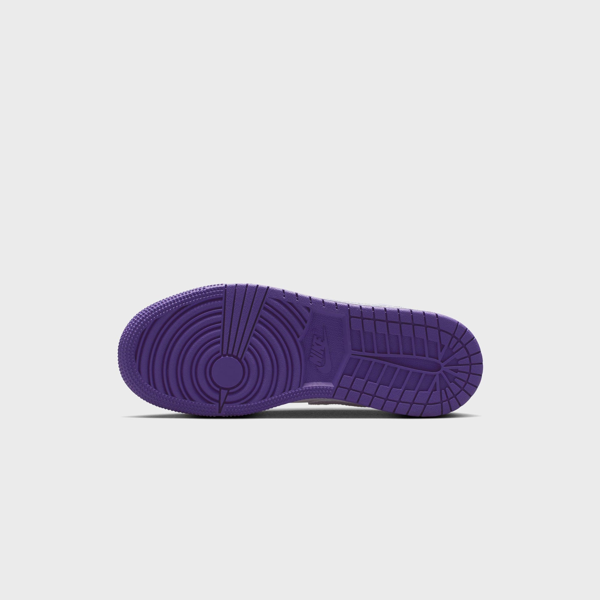 Jordan GS Air Jordan 1 Low - Court Purple / Dusty Amethyst / White