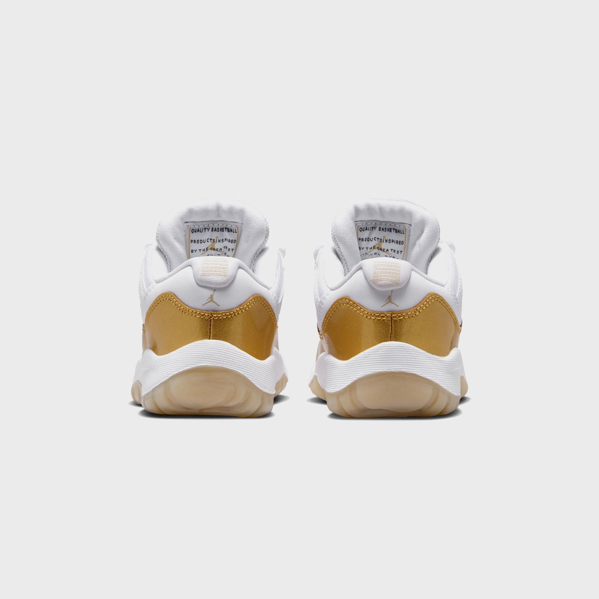 Jordan PS Jordan 11 Retro Low - White / Metallic Gold