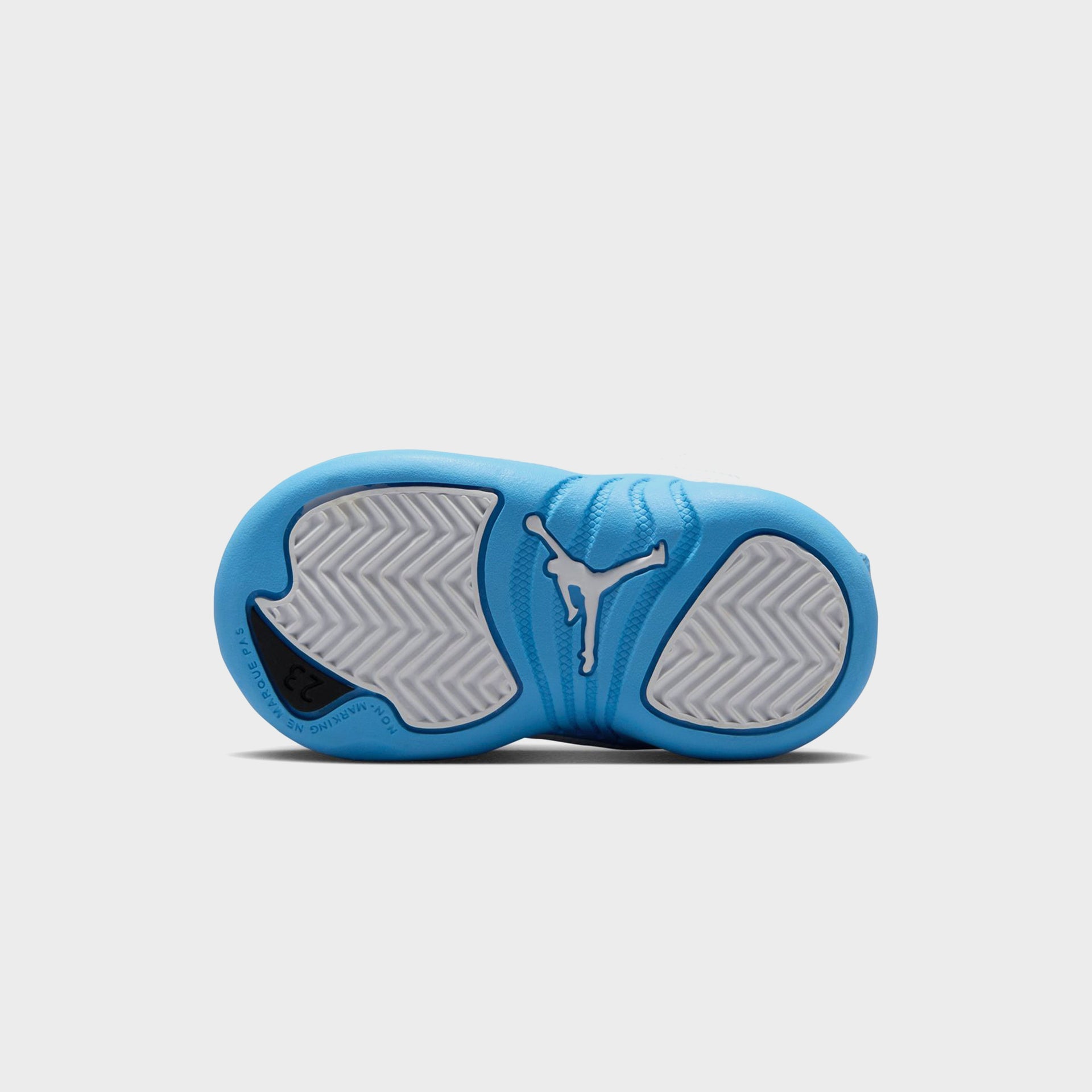 Jordan TD Jordan 12 Retro - White / Metallic Silver / University Blue