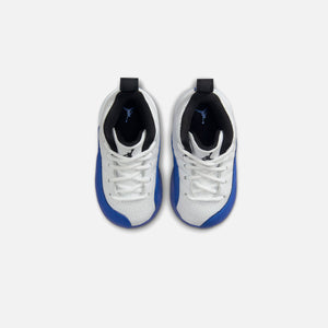 Jordan TD Air Jordan 12 - White / Black / Game Royal