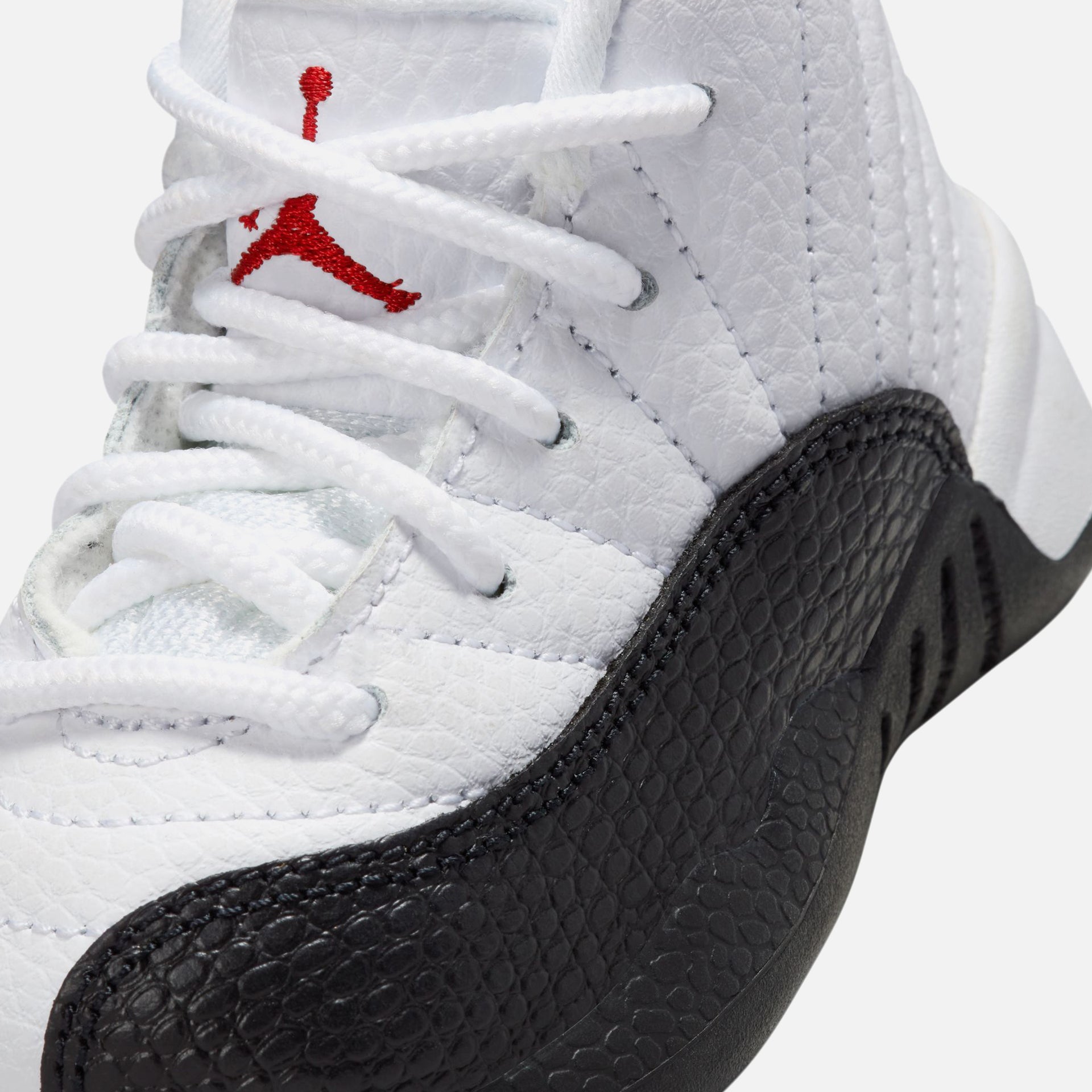 Jordan TD Air Jordan 12 Retro - White / Gym Red / Black