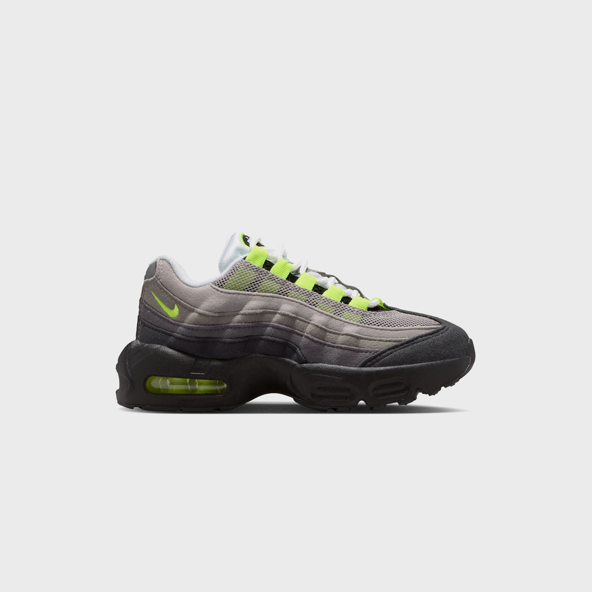 Nike PS Air Max 95 - Black / Neon Yellow / Anthracite / Light