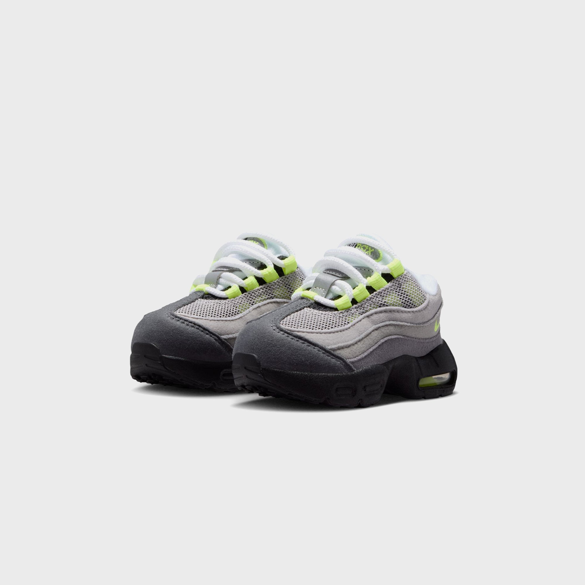Nike TD Air Max 95 - Black / Neon Yellow / Anthracite / Light