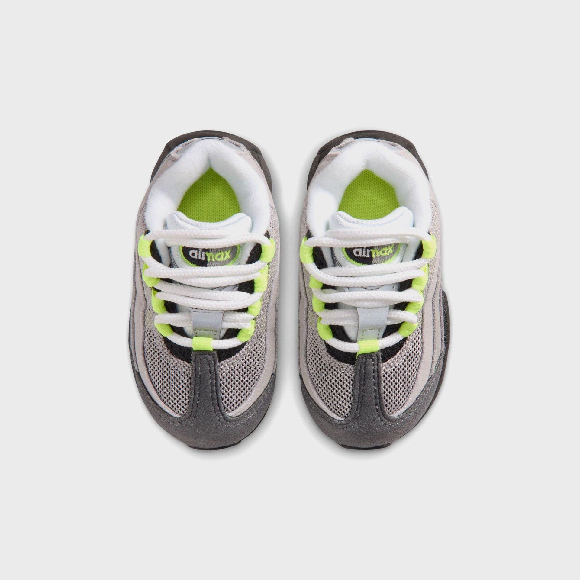 Nike TD Air Max 95 - Black / Neon Yellow / Anthracite / Light Graphite