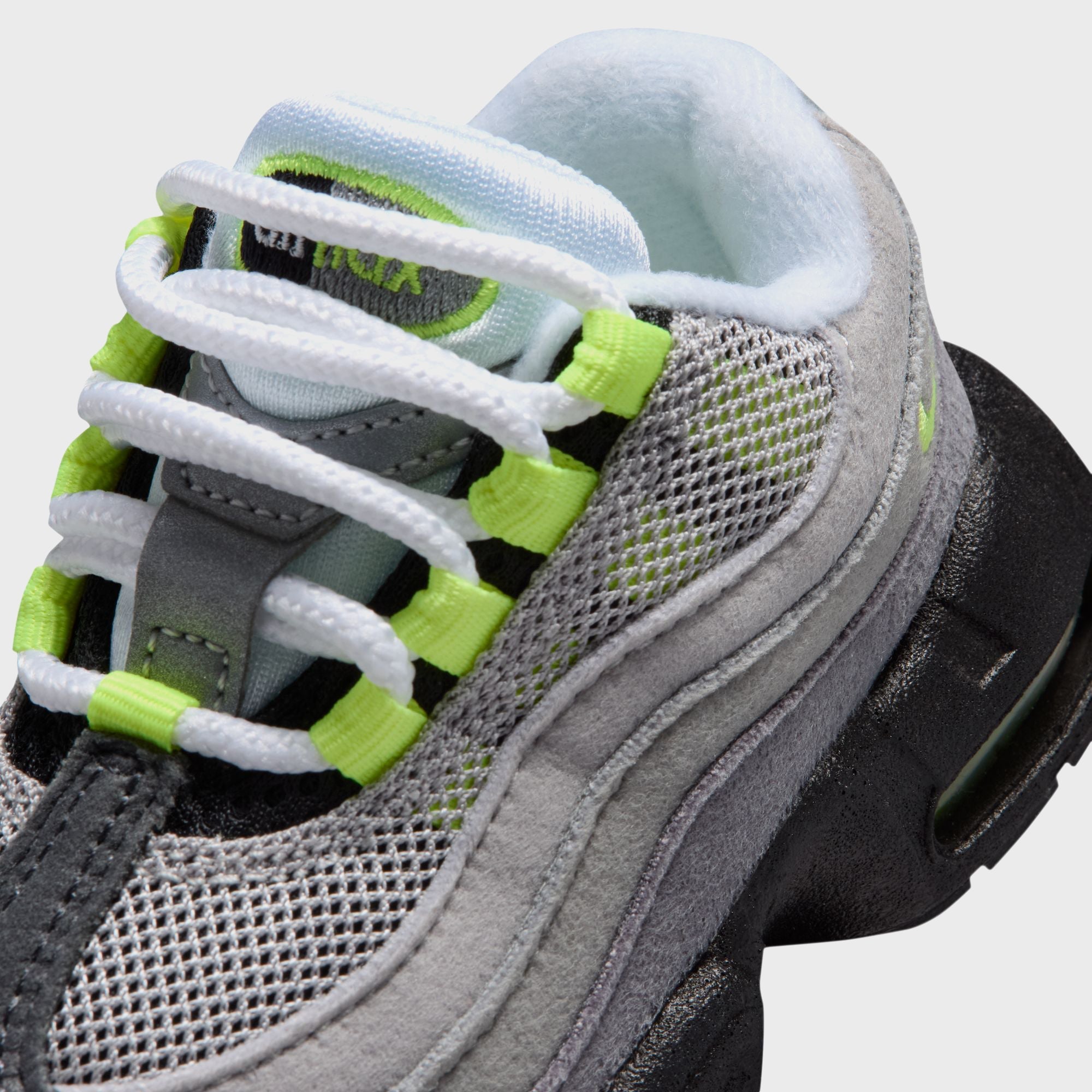 Nike TD Air Max 95 - Black / Neon Yellow / Anthracite / Light