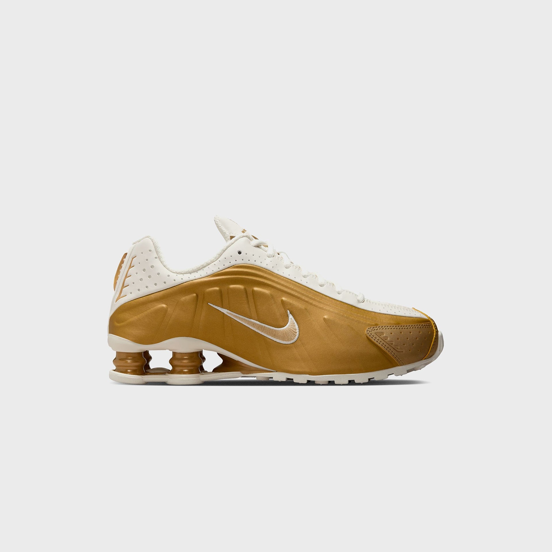 Nike Shox R4 - Soft Pearl / Metallic Gold