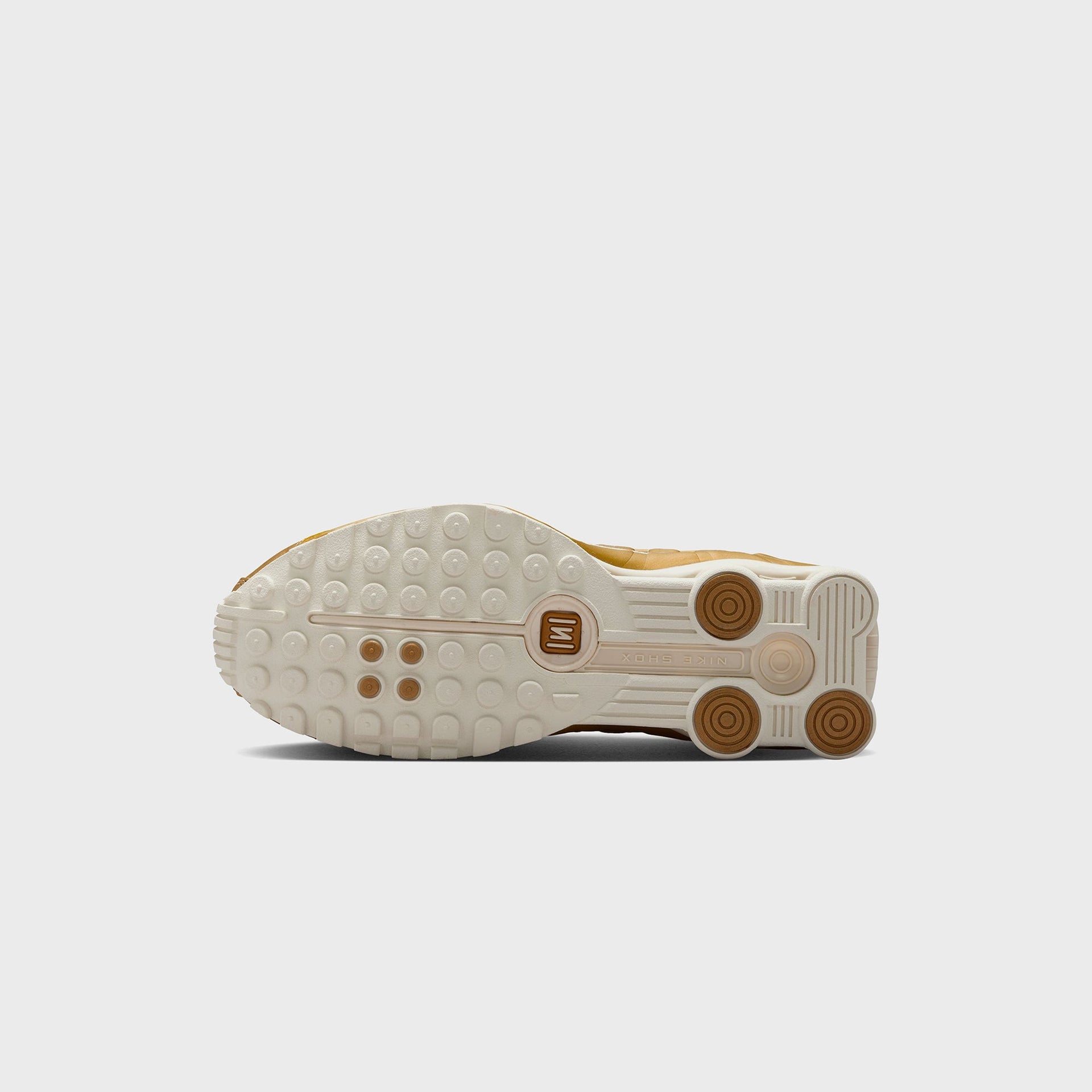 Nike Shox R4 - Soft Pearl / Metallic Gold