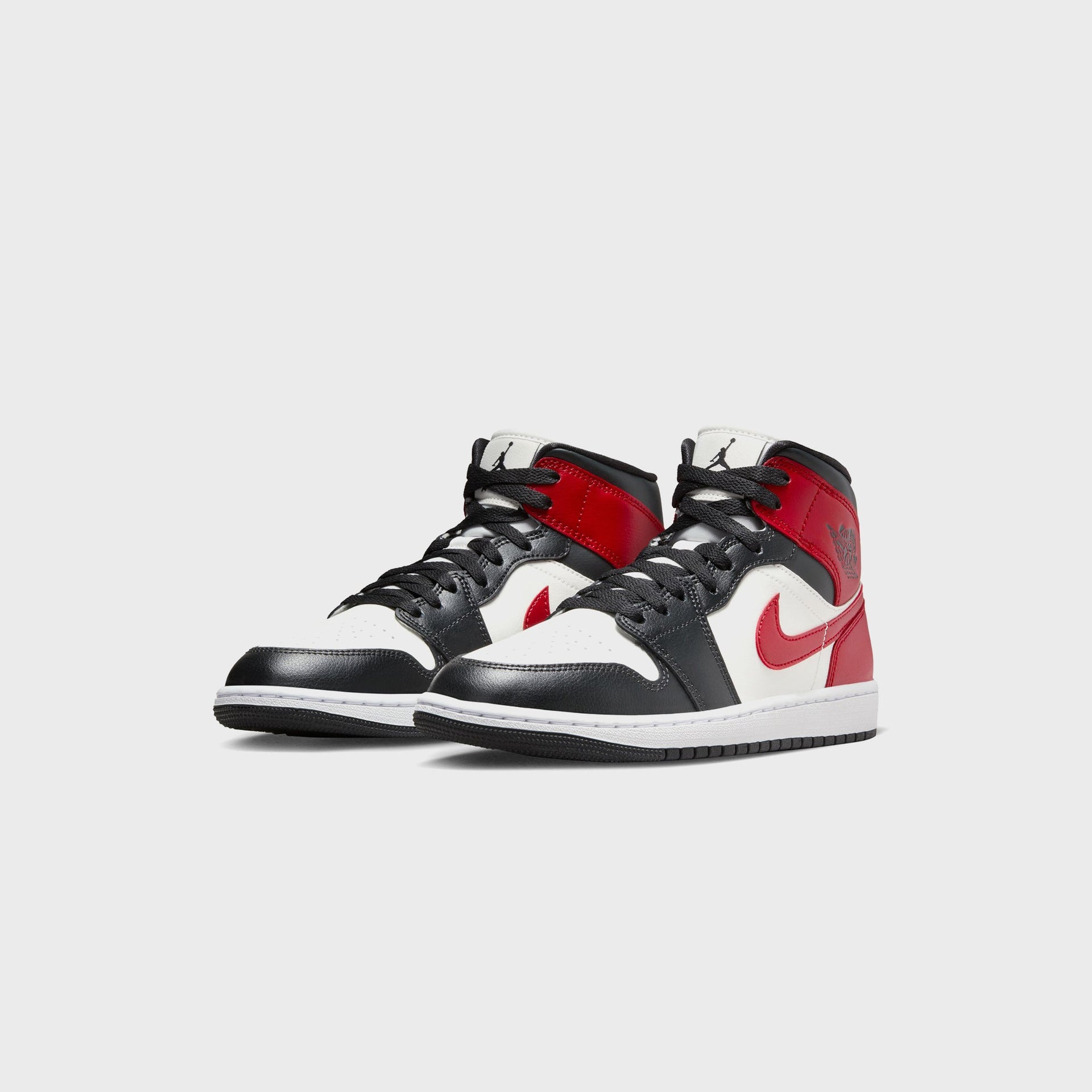 Jordan Air Jordan 1 Mid - Sail / Gym Red / Off Noir / White