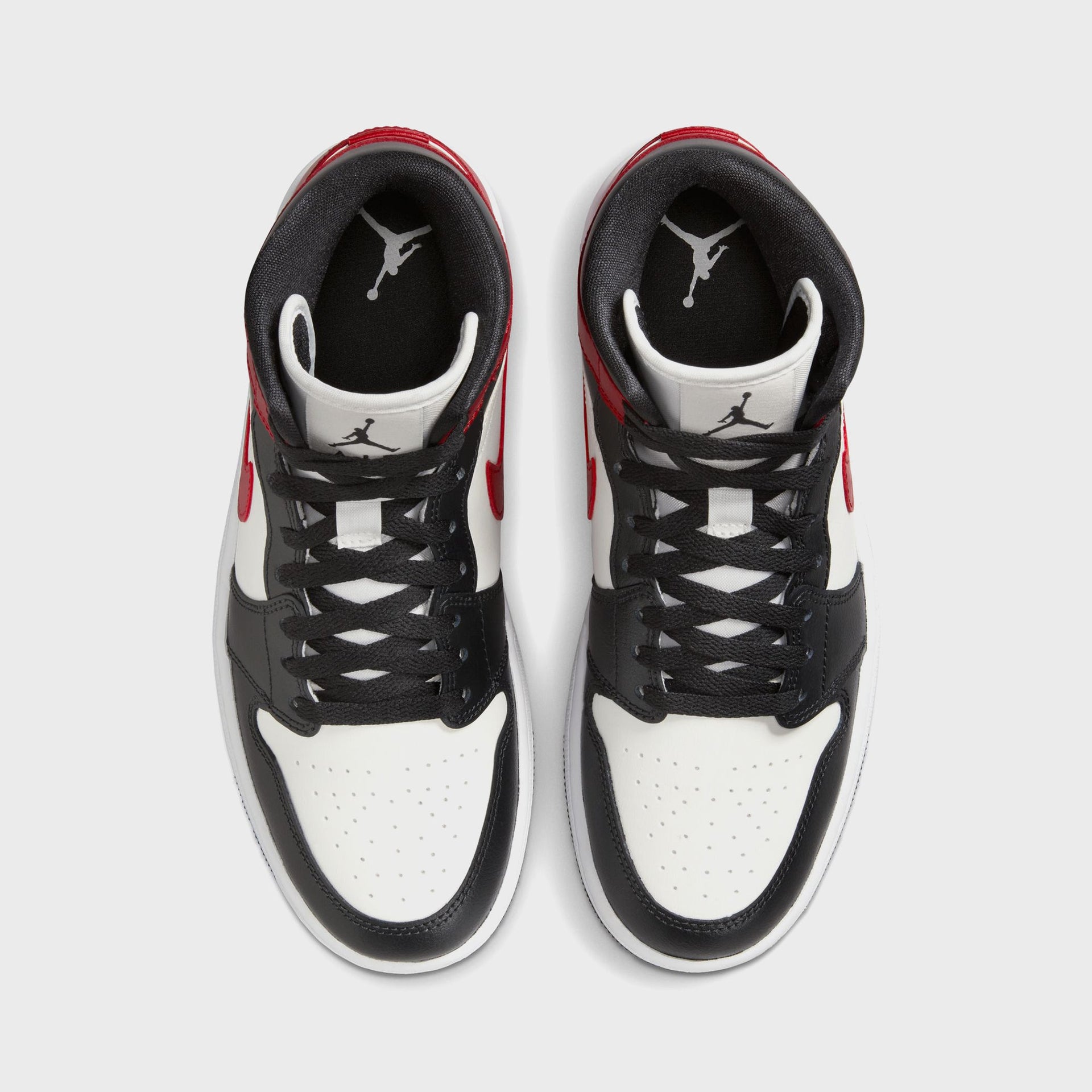 Jordan Air Jordan 1 Mid - Sail / Gym Red / Off Noir / White