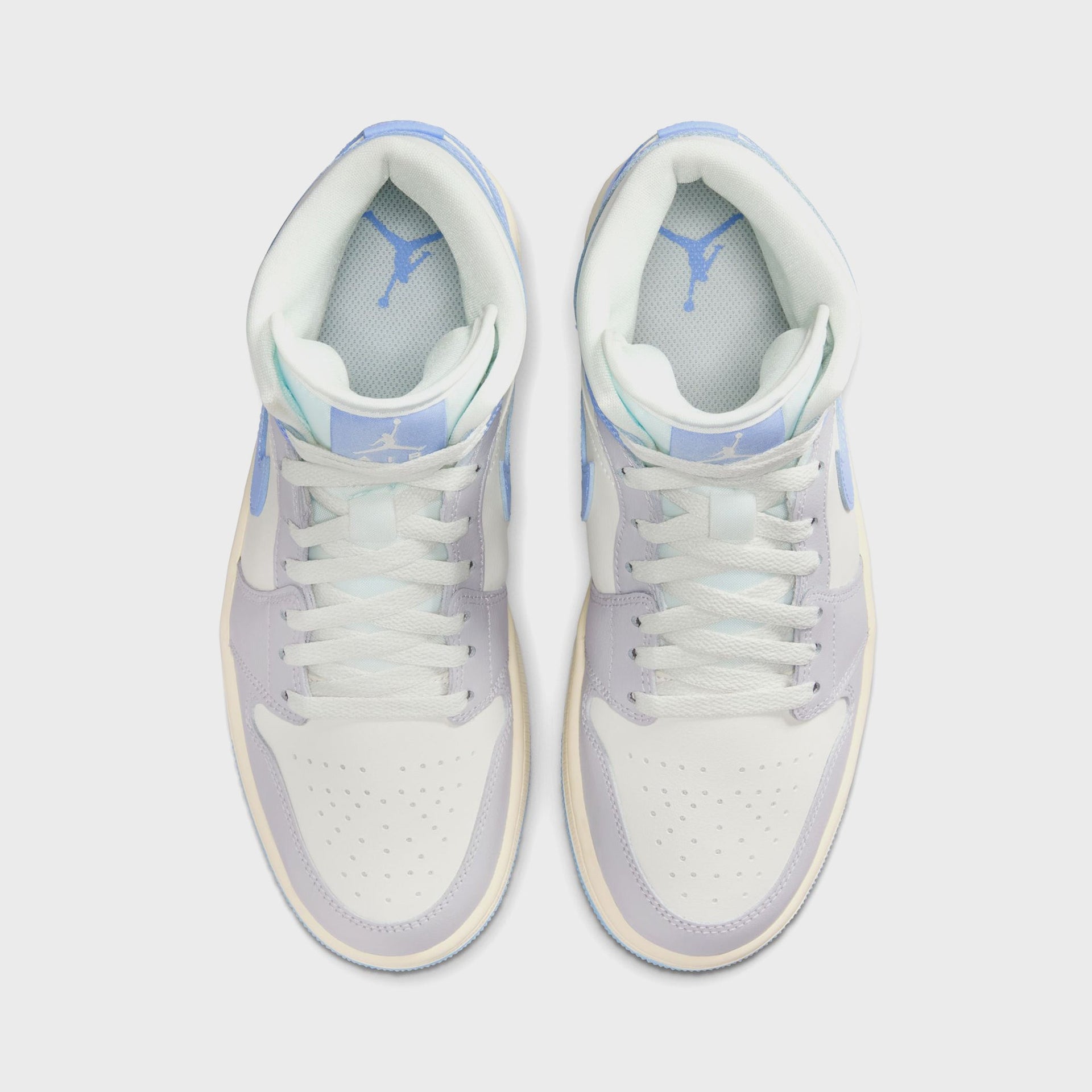Nike WMNS Air Jordan 1 Mid - Psychic Blue / Sail / Coconut Milk / Neutral Grey