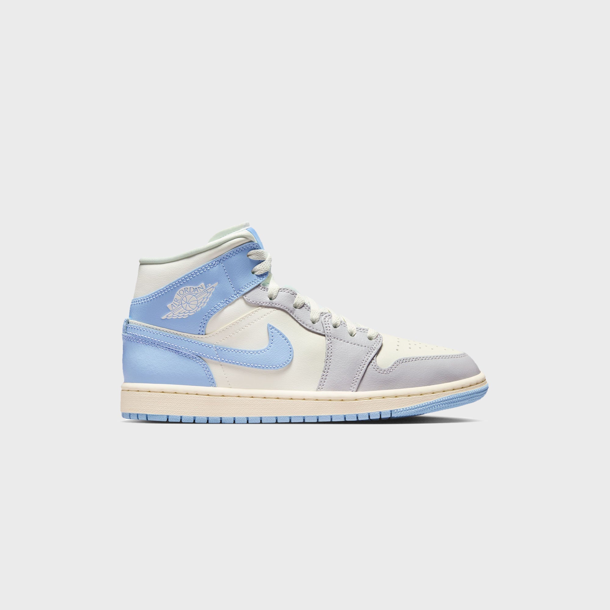 blue jordan 1 mid women's