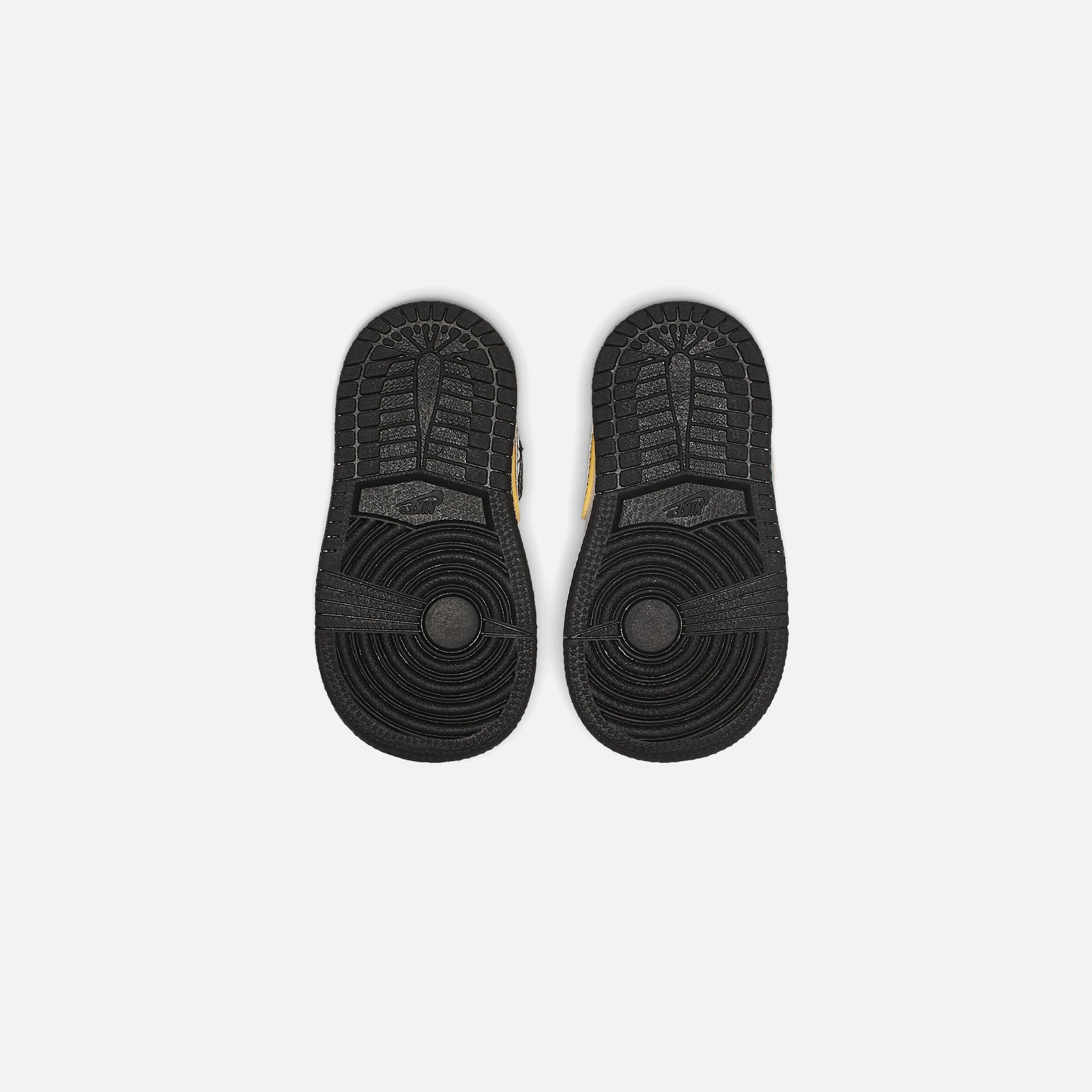 Nike TD Air Jordan 1 Mid SE - Black / Metallic Gold / White