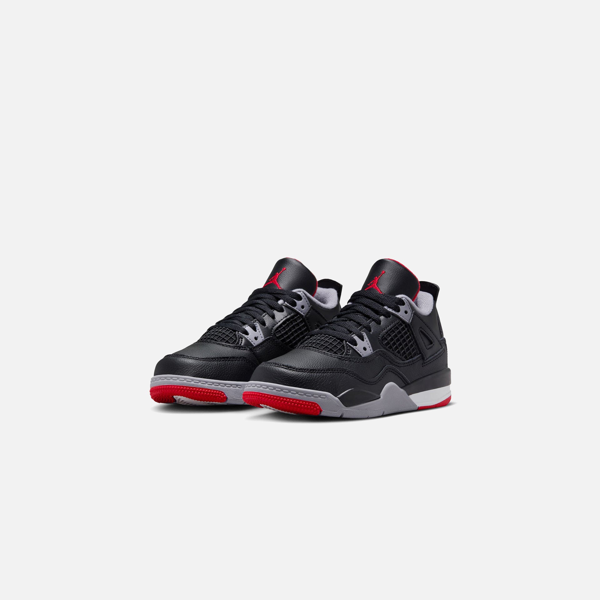 Jordan PS Air Jordan 4 Retro - Black / Fire Red / Cement Grey / Summit White