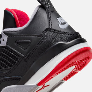 Nike PS Air jordan titan 4 Retro - Black / Fire Red / Cement Grey / Summit White