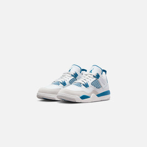 Nike calories PS Air Jordan 4 Retro - Off White / Military Blue / Neutral