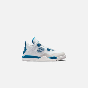 Nike PS Air Jordan 4 Retro - Off White / Military Blue / Neutral