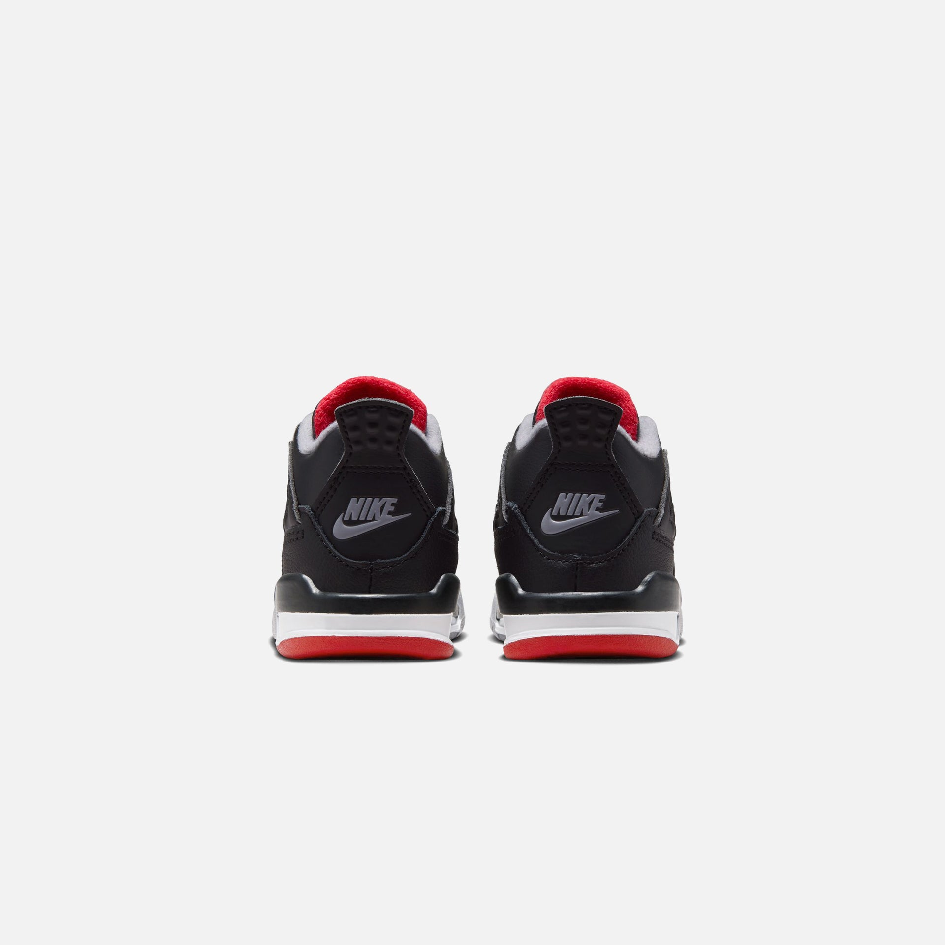 Jordan TD Air Jordan 4 Retro - Black / Fire Red / Cement Grey / Summit White