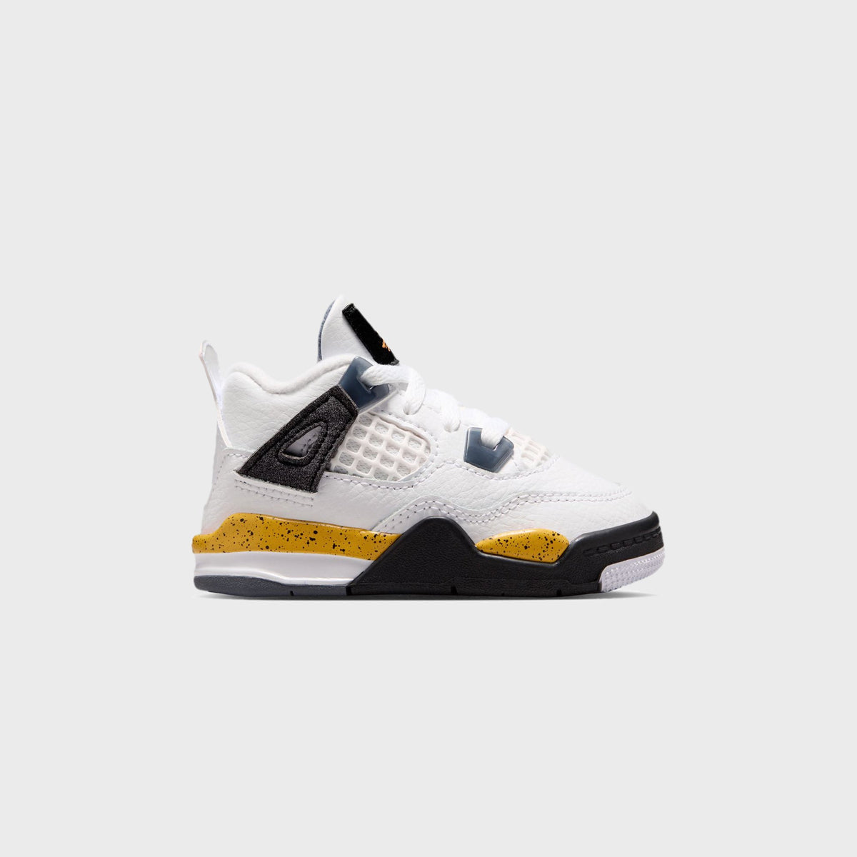 Jordan TD Jordan 4 Retro - White / Tour Yellow / Dark Blue Grey / Black