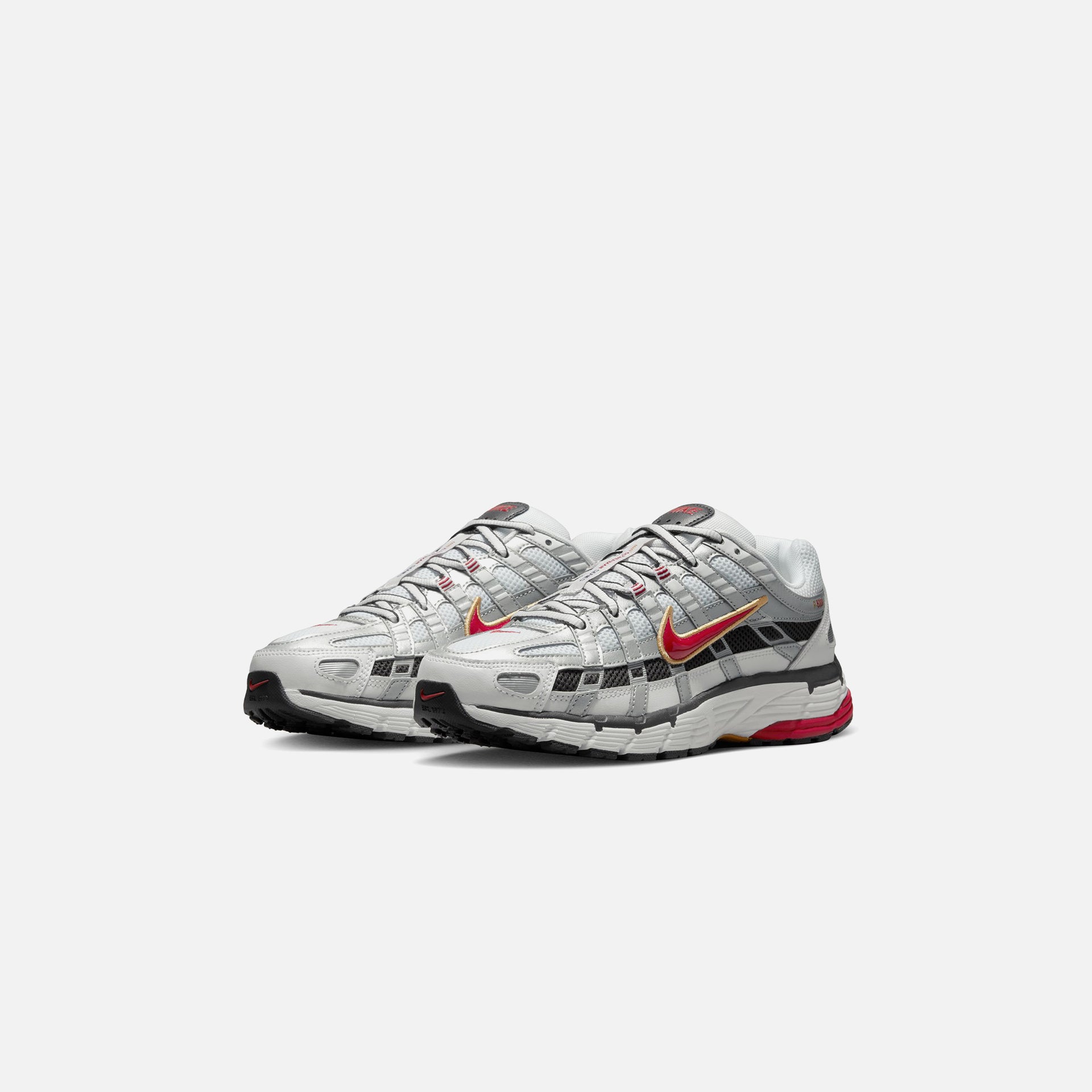 Nike WMNS P-6000 - White / Varsity Red / MTLC Platinum