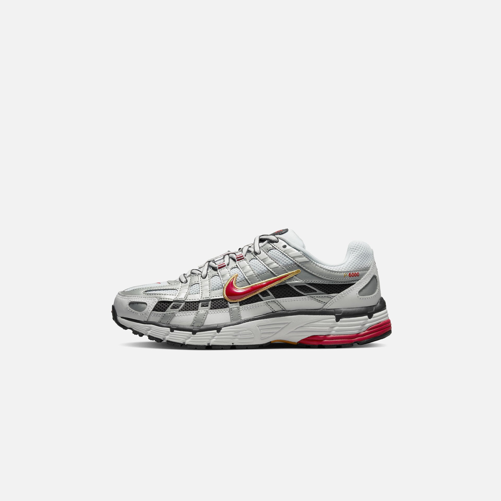 Nike WMNS P-6000 - White / Varsity Red / MTLC Platinum