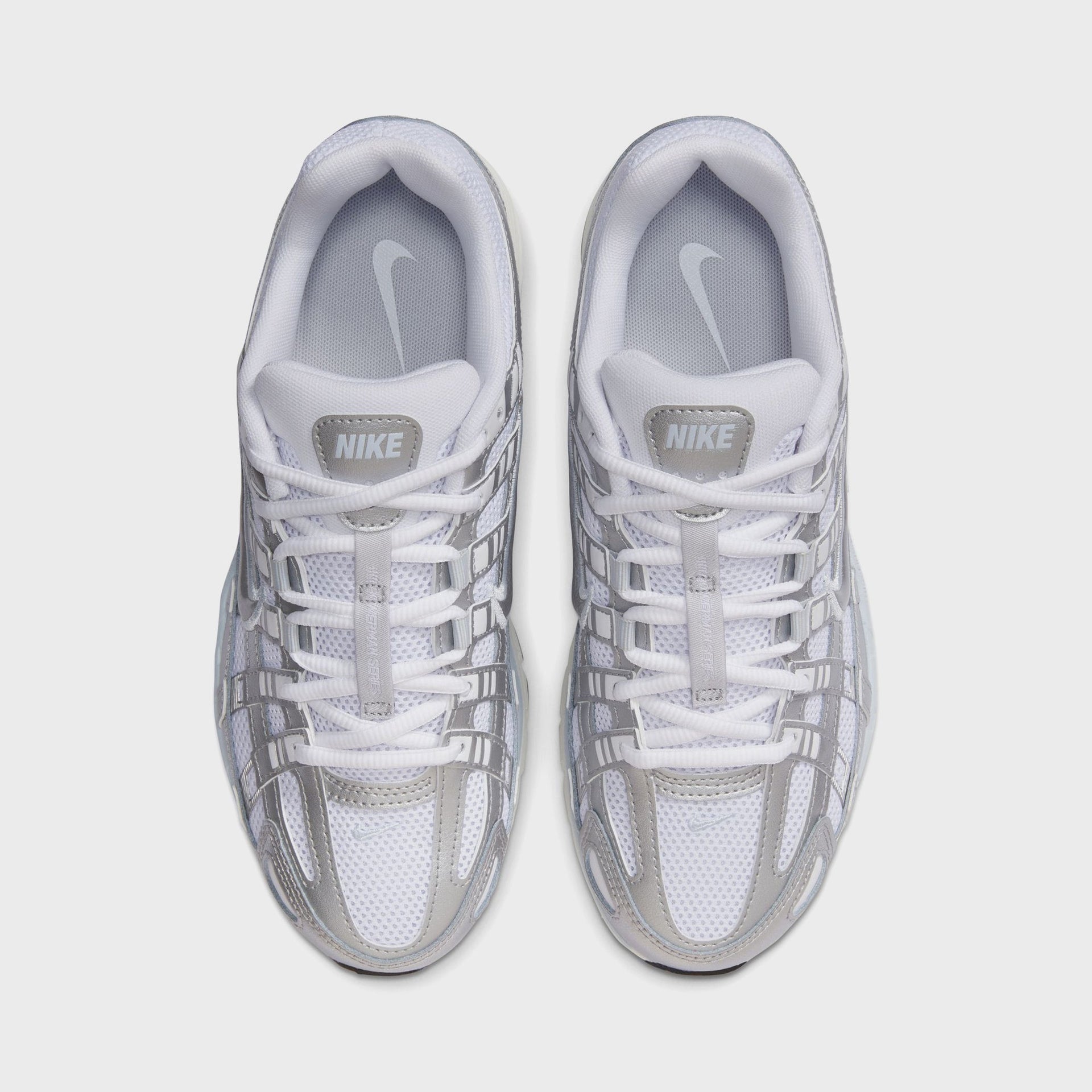 Nike P-6000 - White / Metallic Silver / Blue Tint / Sail