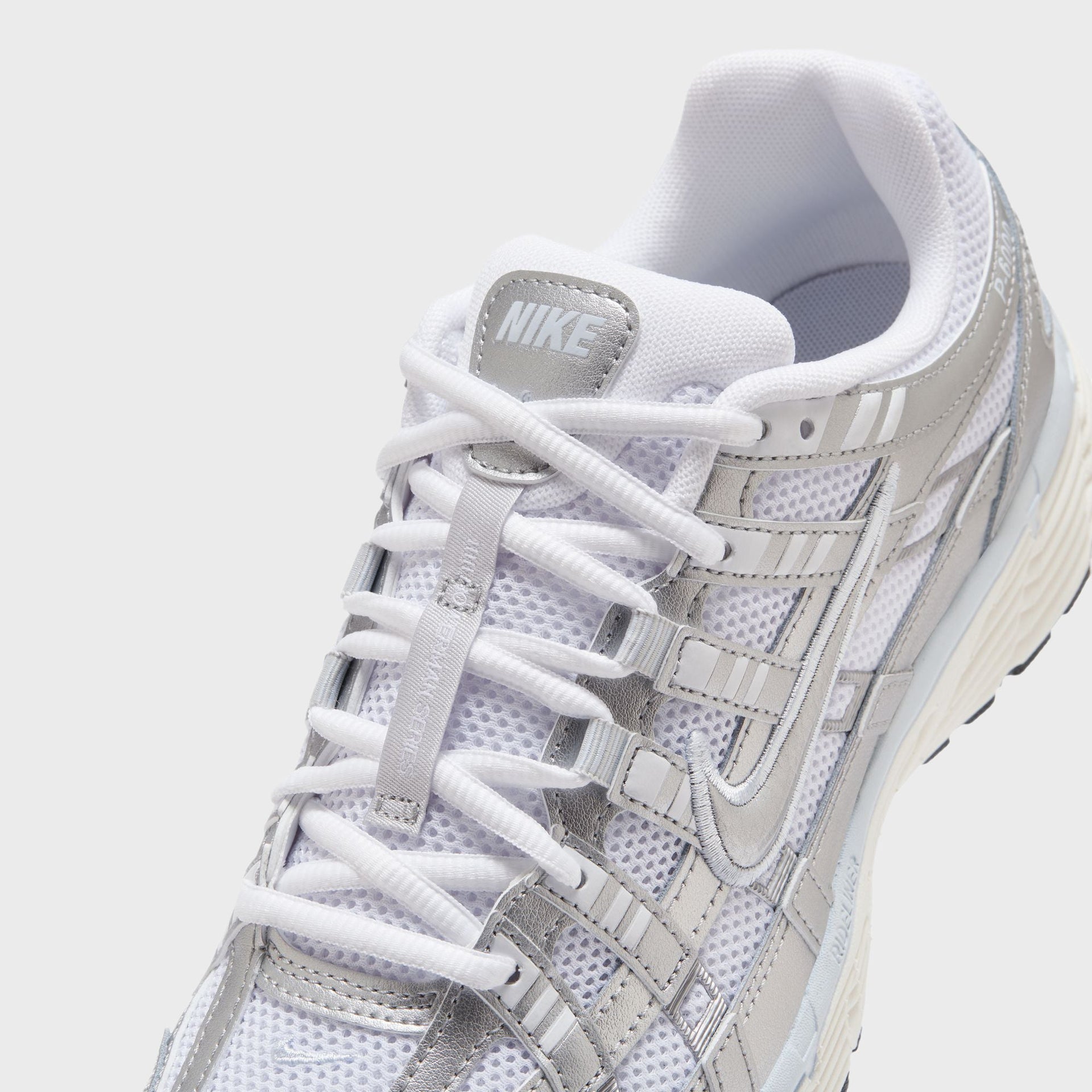 Nike P-6000 - White / Metallic Silver / Blue Tint / Sail