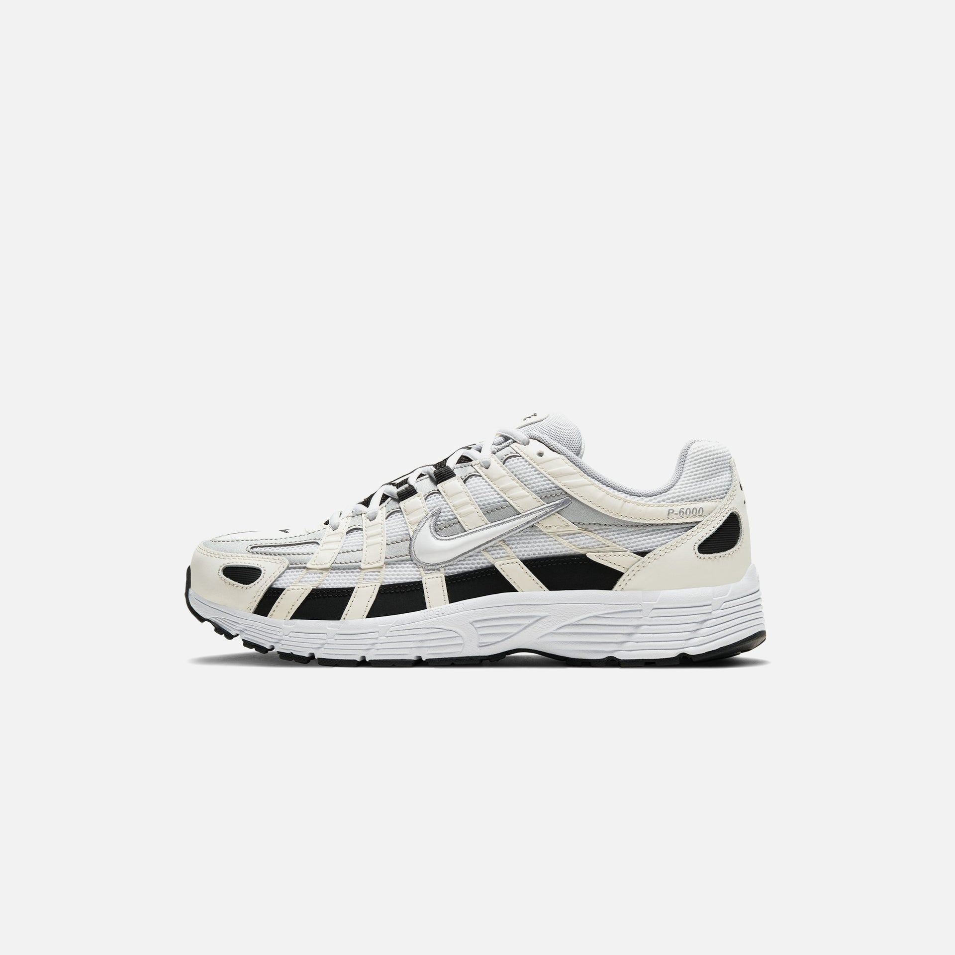 Nike P-6000 - Sail / White / Wolf Grey / Metallic Silver