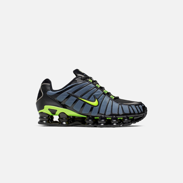 国内配送 NIKE SHOX TL BLACK/GREEN STRIKE-BLACK Nike Shox TL Black Green Strike Men's - AV3595-012 - US