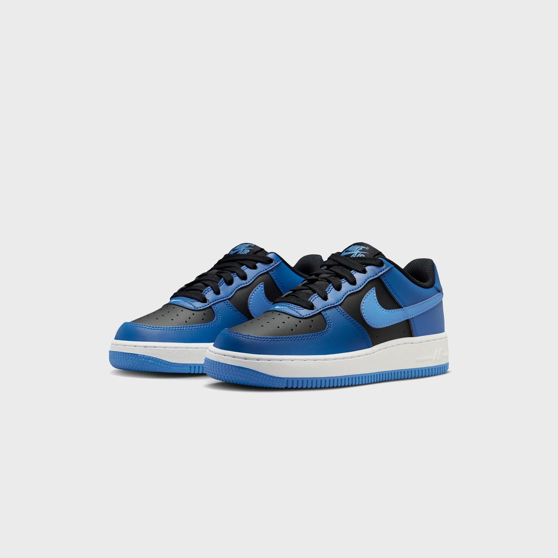 Nike GS Air Force 1 Low - Black / Dutch Blue / Court Blue / White