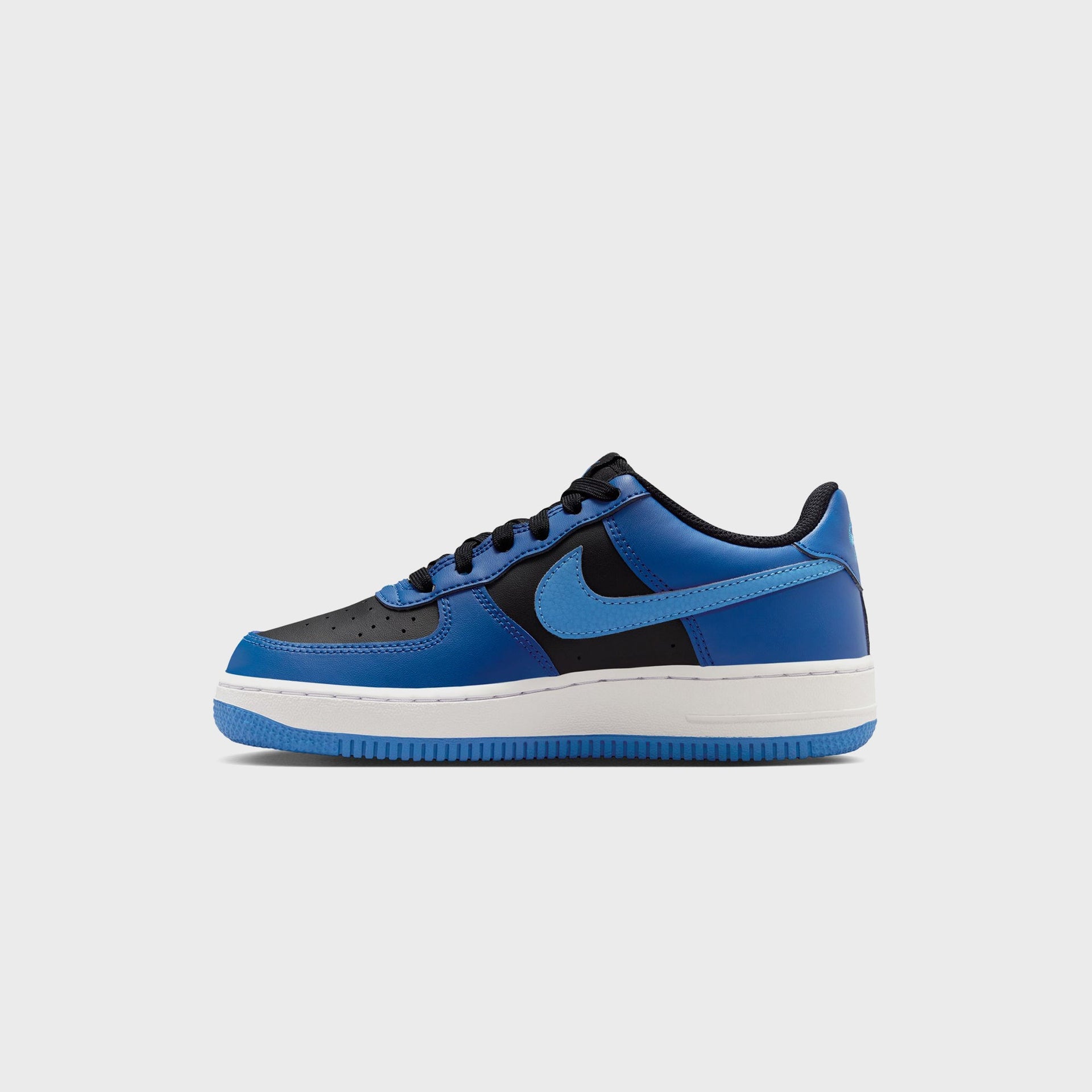 Nike GS Air Force 1 Low - Black / Dutch Blue / Court Blue / White