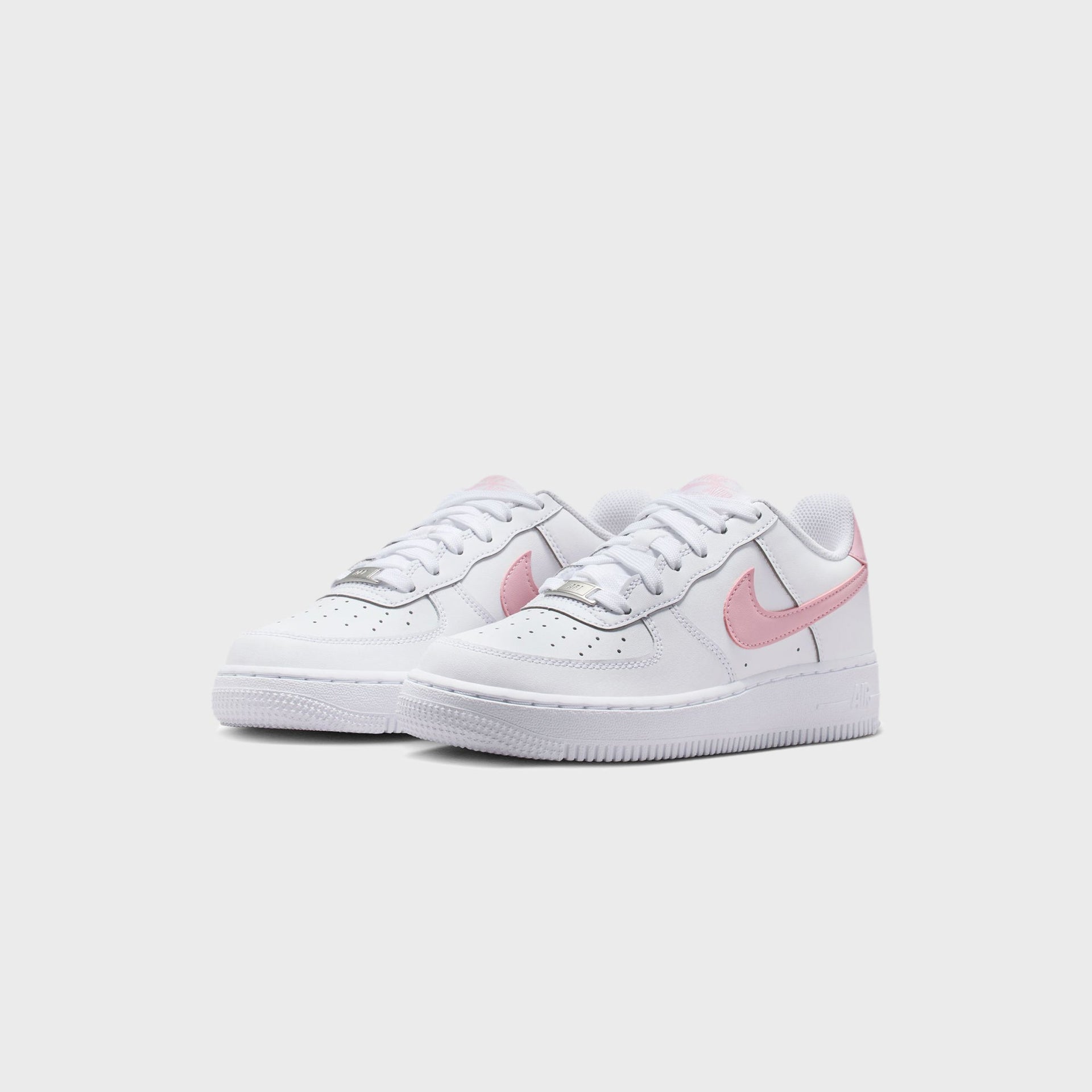 Nike GS Air Force 1 - White / Medium Soft Pink / White