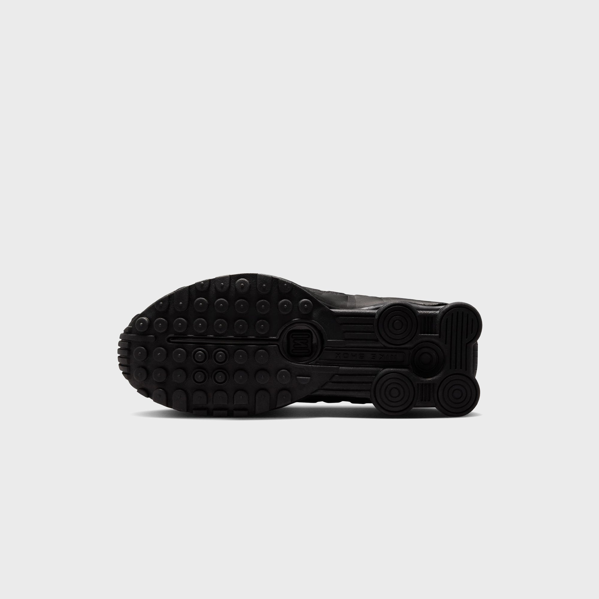Nike GS Shox R4 - Black / Black / Black / Bright Crimson – Kith