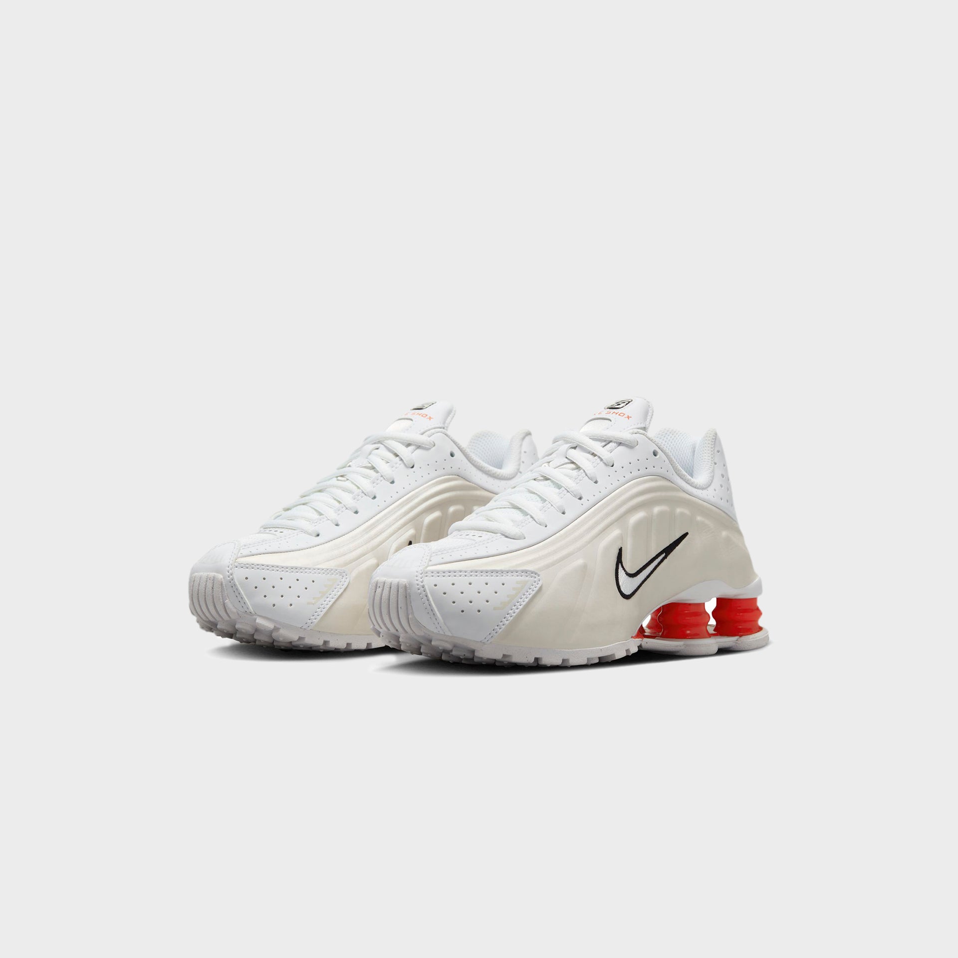 Nike Shox R4 - White / Phantom / Picante Red