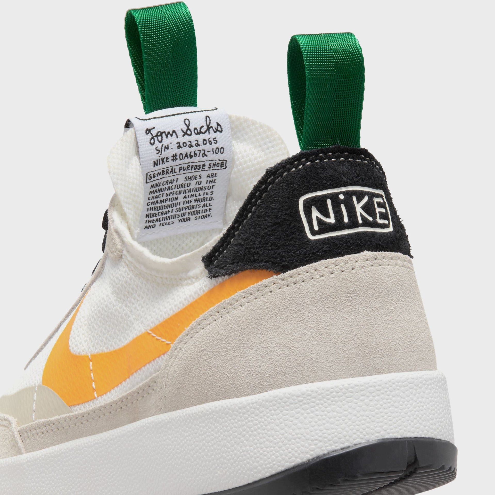 Nike x Tom Sachs WMNS General Purpose Shoe - Summit White / University Gold