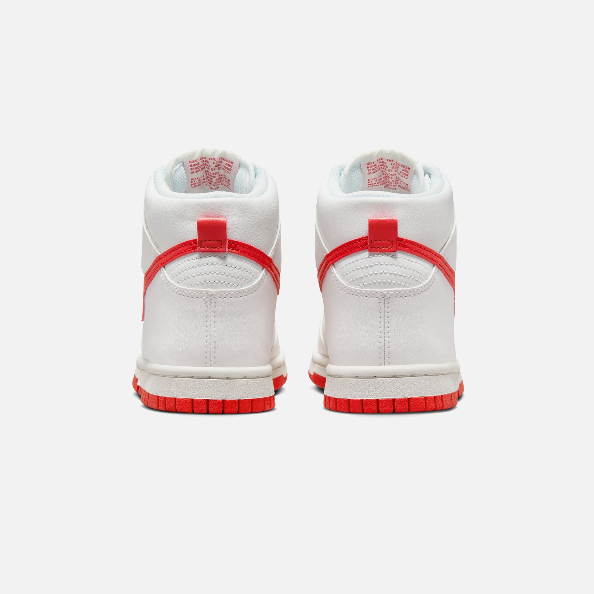 Nike Grade School Dunk High - Summit White / Track Red