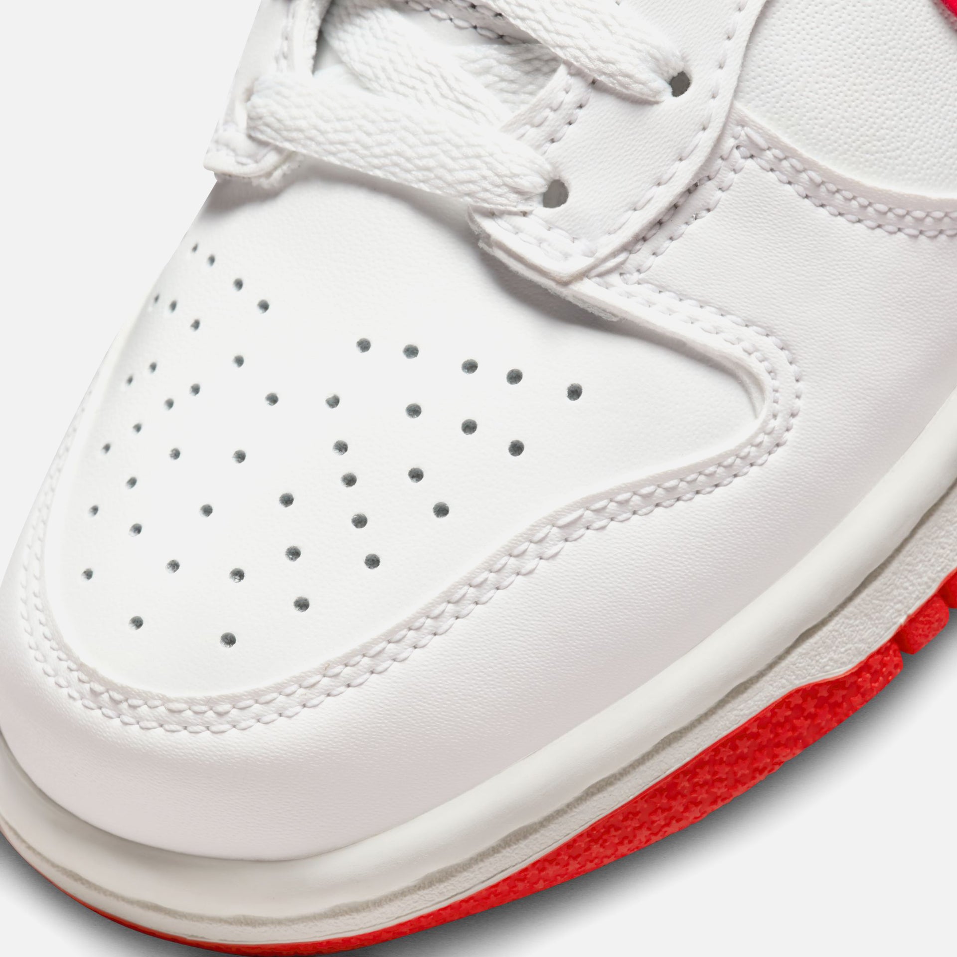 Nike Grade School Dunk High - Summit White / Track Red